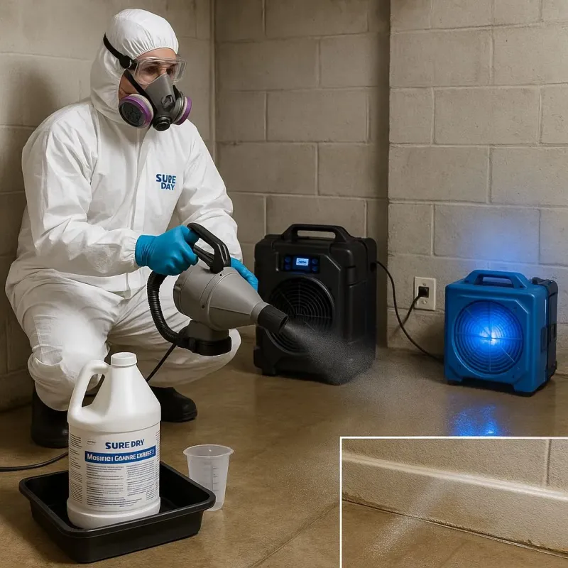 Sanitization and Odor Removal process in Whitehouse, OH