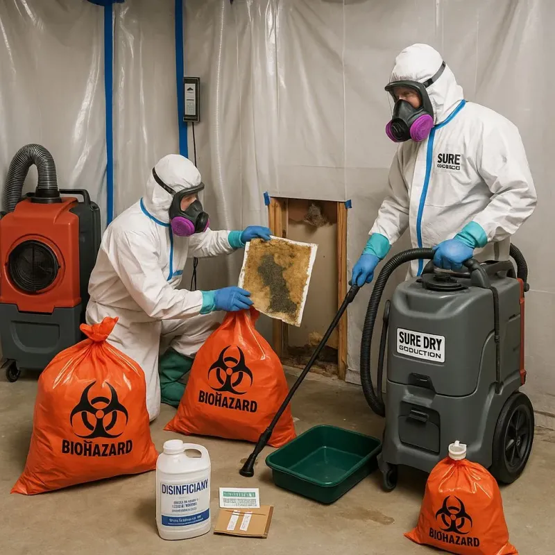 Contaminated Water Handling Protocols process in Whitehouse, OH