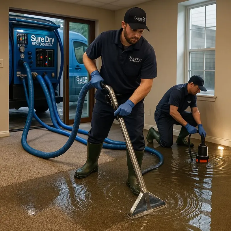Water Extraction and Removal process in Whitehouse, OH